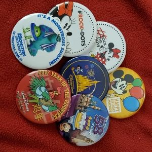 Disney parks buttons